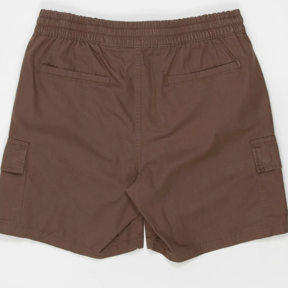 RSQ Mens Washed‎ Pull On Cargo Shorts Sz Small